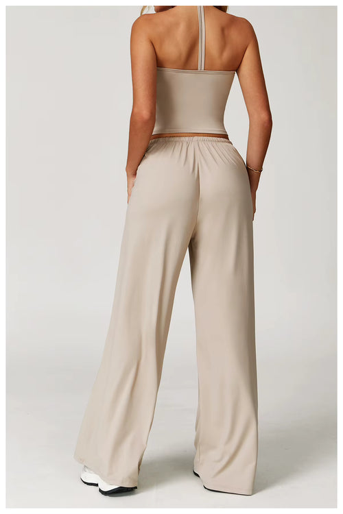 High-Waist Wide-Leg Yoga Pants