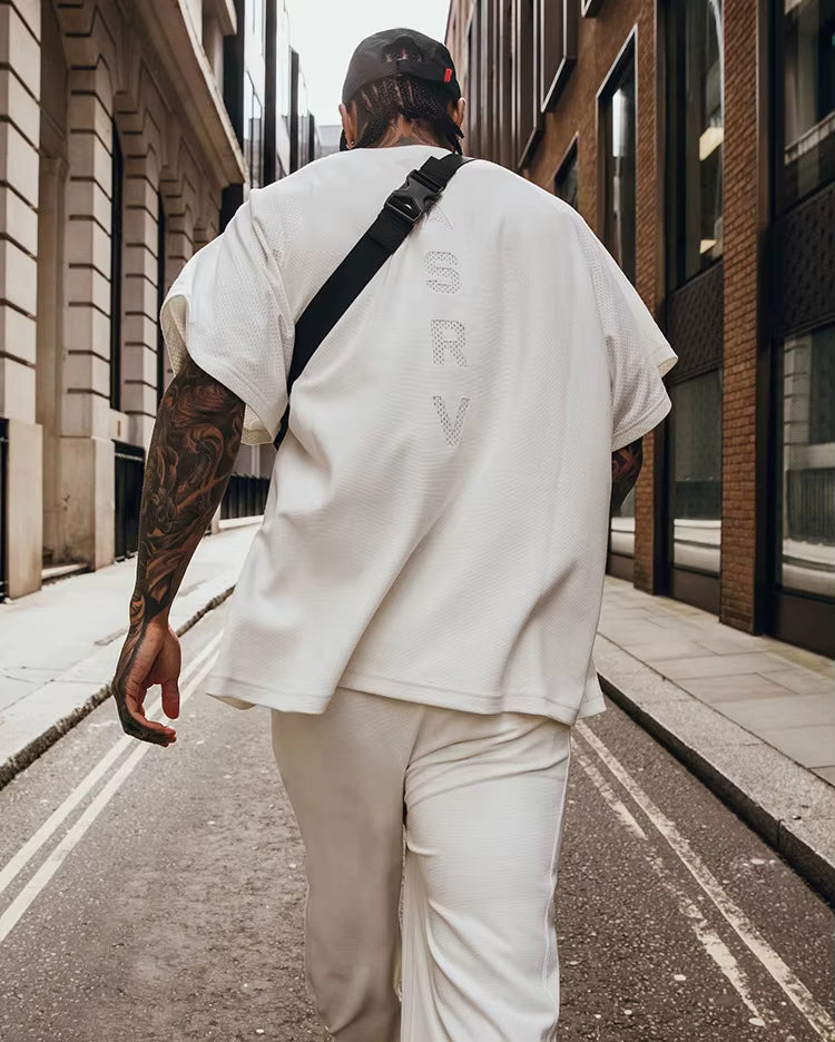Mesh Oversized Tee