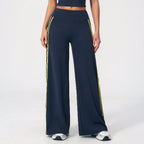 Bell-Bottom Flare Leggings in Navy – Vanta Blvck women's activewear, Dubai