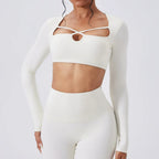 Long Sleeve Yoga Fitness Top