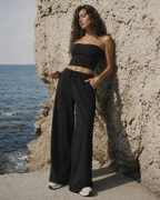 High-Waist Wide-Leg Yoga Pants