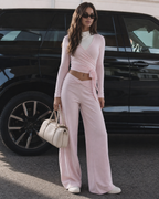 Flared Bell-Bottom Yoga Pants