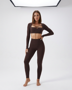 Long Sleeve Yoga Fitness Top