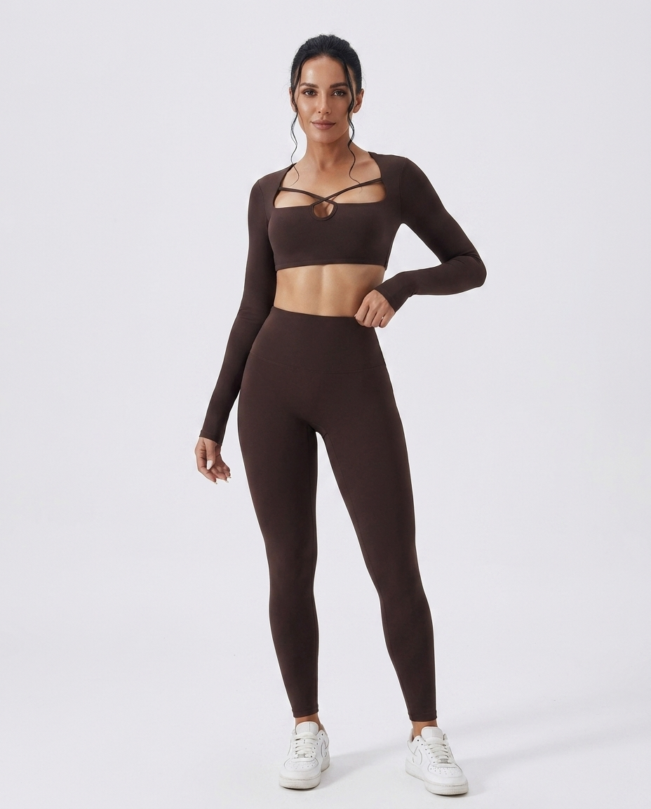 Long Sleeve Yoga Fitness Top