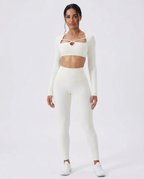 Long Sleeve Yoga Fitness Top