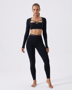 Long Sleeve Yoga Fitness Top