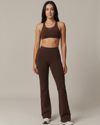 VB Flared Leggings – Espresso