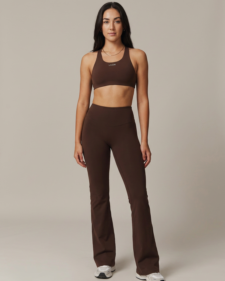 VB Flared Leggings – Espresso