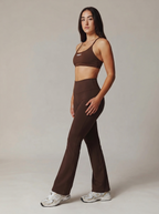 VB Flared Leggings – Espresso