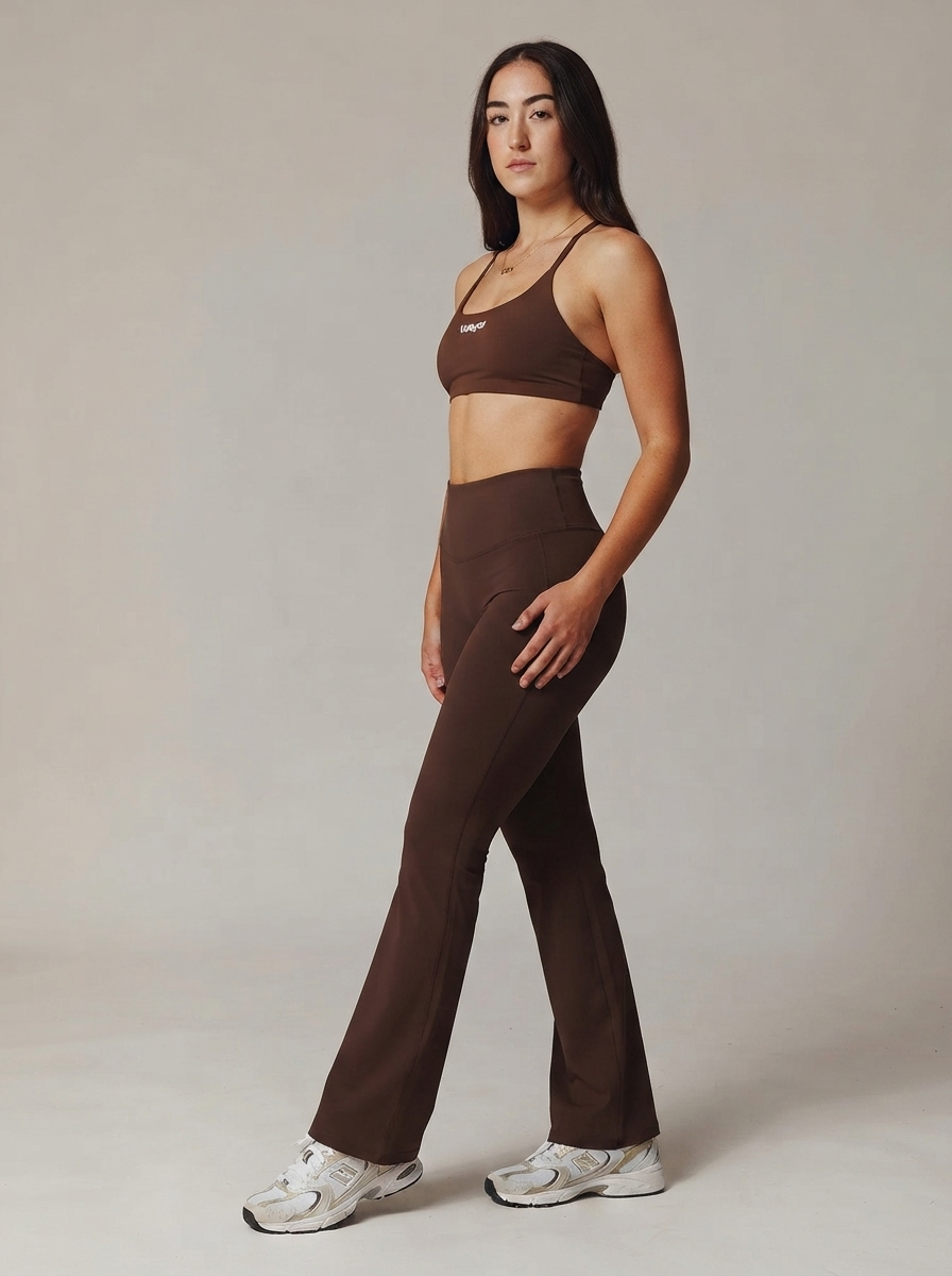 VB Flared Leggings – Espresso