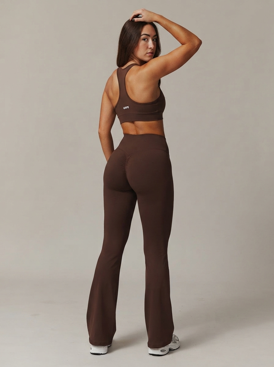 VB Flared Leggings – Espresso